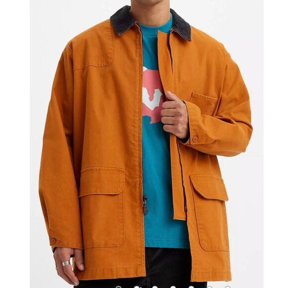 Levi Strauss & Co. Skate New Field Jacket orange size XXL Style # A57280000 - Picture 1 of 13